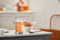 Bissolo Casa Yankee Candle Tumbler Grandi<YANKEE CANDLE - TUMBLER GRANDE 2 STOPPINI FARM FRESH PEACH: vendita online YANKEE CANDLE - TUMBLER GRANDE 2 STOPPINI FARM FRESH PEACH in offerta