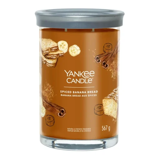 Bissolo Casa Yankee Candle Tumbler Grandi<YANKEE CANDLE - TUMBLER GRANDE 2 STOPPINI SPICED BANANA BREAD: vendita online YANKEE CANDLE - TUMBLER GRANDE 2 STOPPINI SPICED BANANA BREAD in offerta