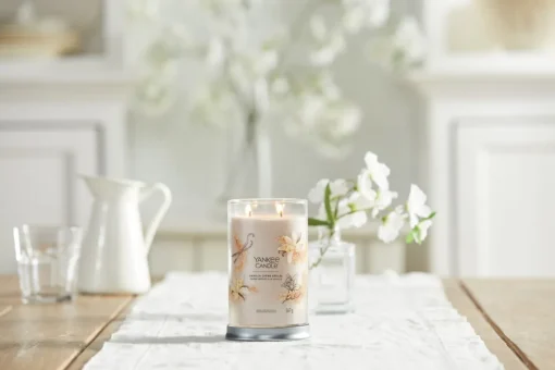 Bissolo Casa Yankee Candle Tumbler Grandi<YANKEE CANDLE - TUMBLER GRANDE 2 STOPPINI VANILLA CREME BRULEE: vendita online YANKEE CANDLE - TUMBLER GRANDE 2 STOPPINI VANILLA CREME BRULEE in offerta