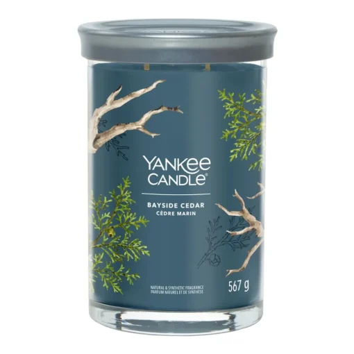 Bissolo Casa Yankee Candle Tumbler Grandi<YANKEE CANDLE - TUMBLER GRANDE 2 STOPPINI BAYSIDE CEDAR: vendita online YANKEE CANDLE - TUMBLER GRANDE 2 STOPPINI BAYSIDE CEDAR in offerta