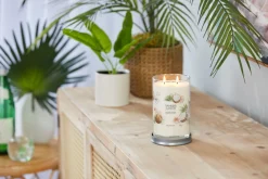 Bissolo Casa Yankee Candle Tumbler Grandi<YANKEE CANDLE - TUMBLER GRANDE 2 STOPPINI COCONUT BEACH: vendita online YANKEE CANDLE - TUMBLER GRANDE 2 STOPPINI COCONUT BEACH in offerta