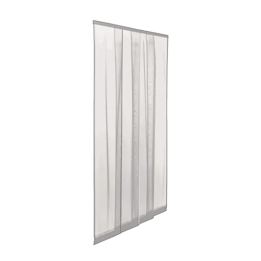 Bissolo Casa Zanzariere<ZANZARIERA A STRISCE GRIGIA LINEA STANDARD ECCO STRIP 140X240CM: vendita online ZANZARIERA A STRISCE GRIGIA LINEA STANDARD ECCO STRIP 140X240CM in offerta
