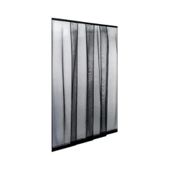Bissolo Casa Zanzariere<ZANZARIERA A STRISCE NERA LINEA STANDARD ECCO STRIP 140X250CM : vendita online ZANZARIERA A STRISCE NERA LINEA STANDARD ECCO STRIP 140X250CM in offerta