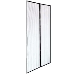 Bissolo Casa Zanzariere<ZANZARIERA MAGNETICA NERA LINEA STANDARD MAGNET 140X240CM: vendita online ZANZARIERA MAGNETICA NERA LINEA STANDARD MAGNET 140X240CM in offerta